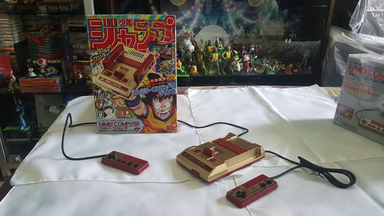 Gold Famicom Mini Shonen Jump  - UNBOXING (4K)