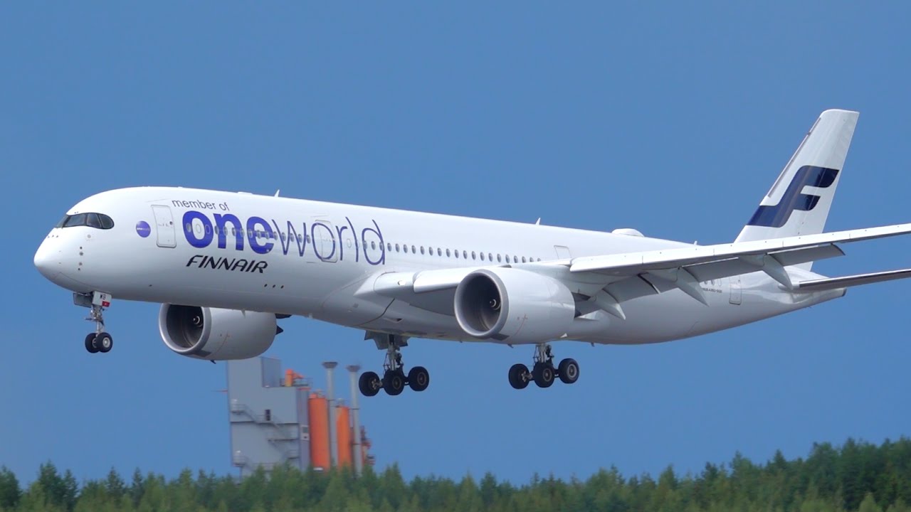 AMAZING CLOSE-UP LANDINGS AND TAKEOFFS AT HELSINKI AIRPORT