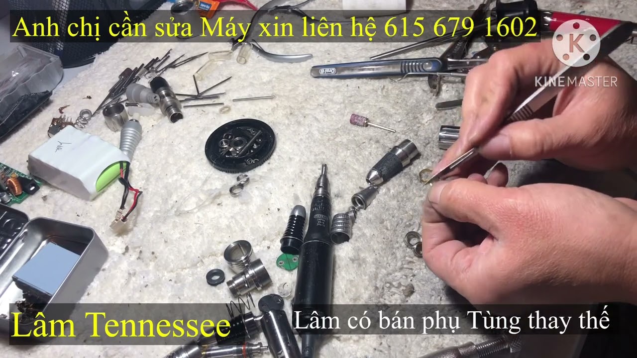 Hướng dẫn sửa máy KUPA Me-File chi tiết