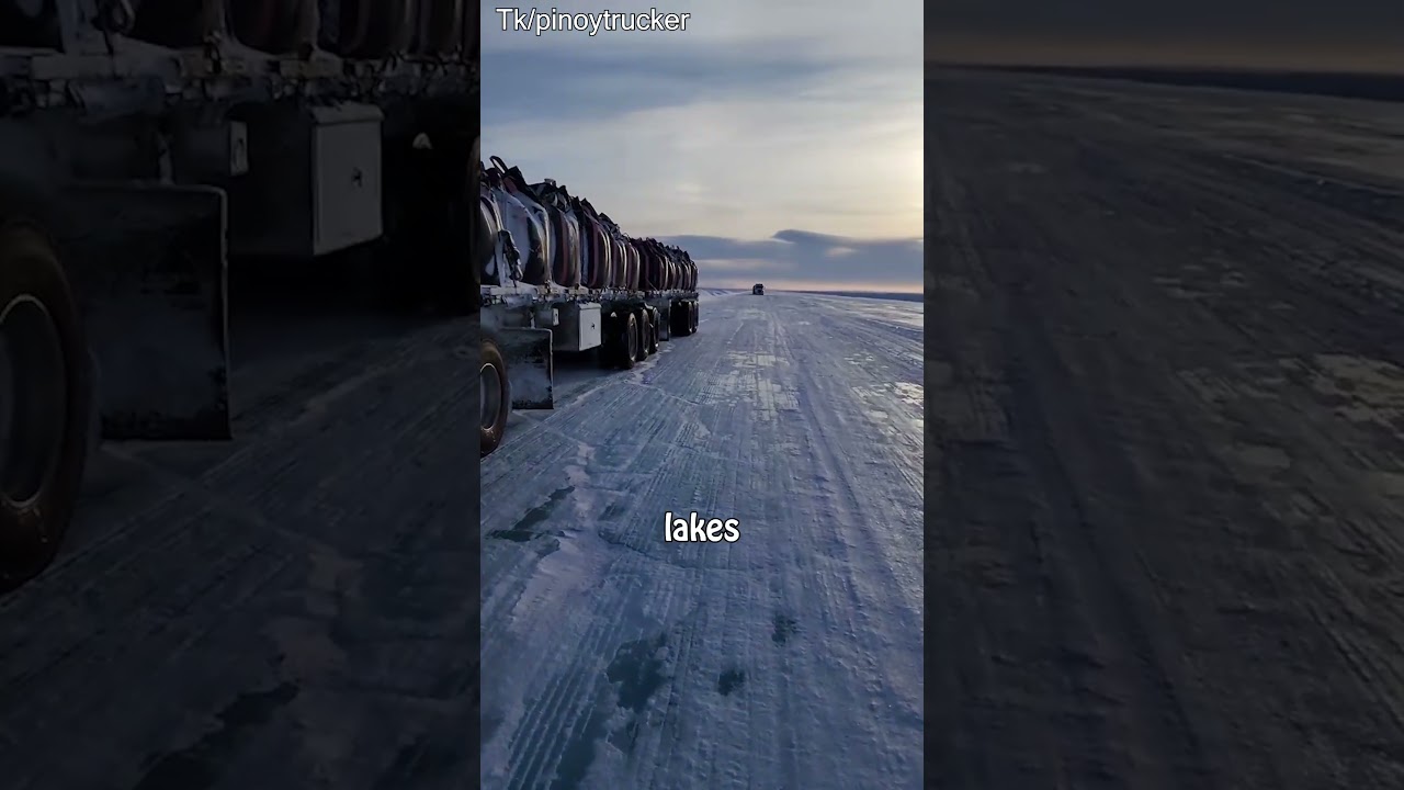 Canada's ice roads: The Lifeline Across Ice