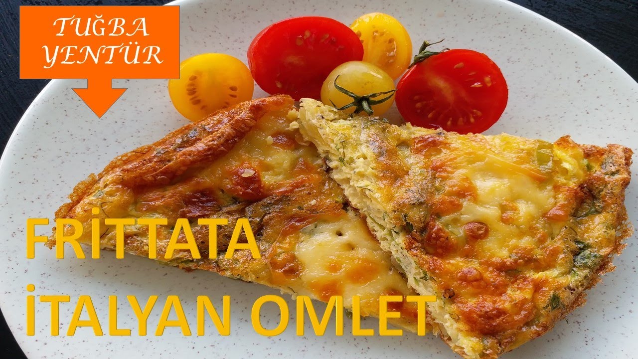 FRİTTATA || İTALYAN OMLET || YUMURTAYI BİR DE BÖYLE DENEYİN 🍳👌💯