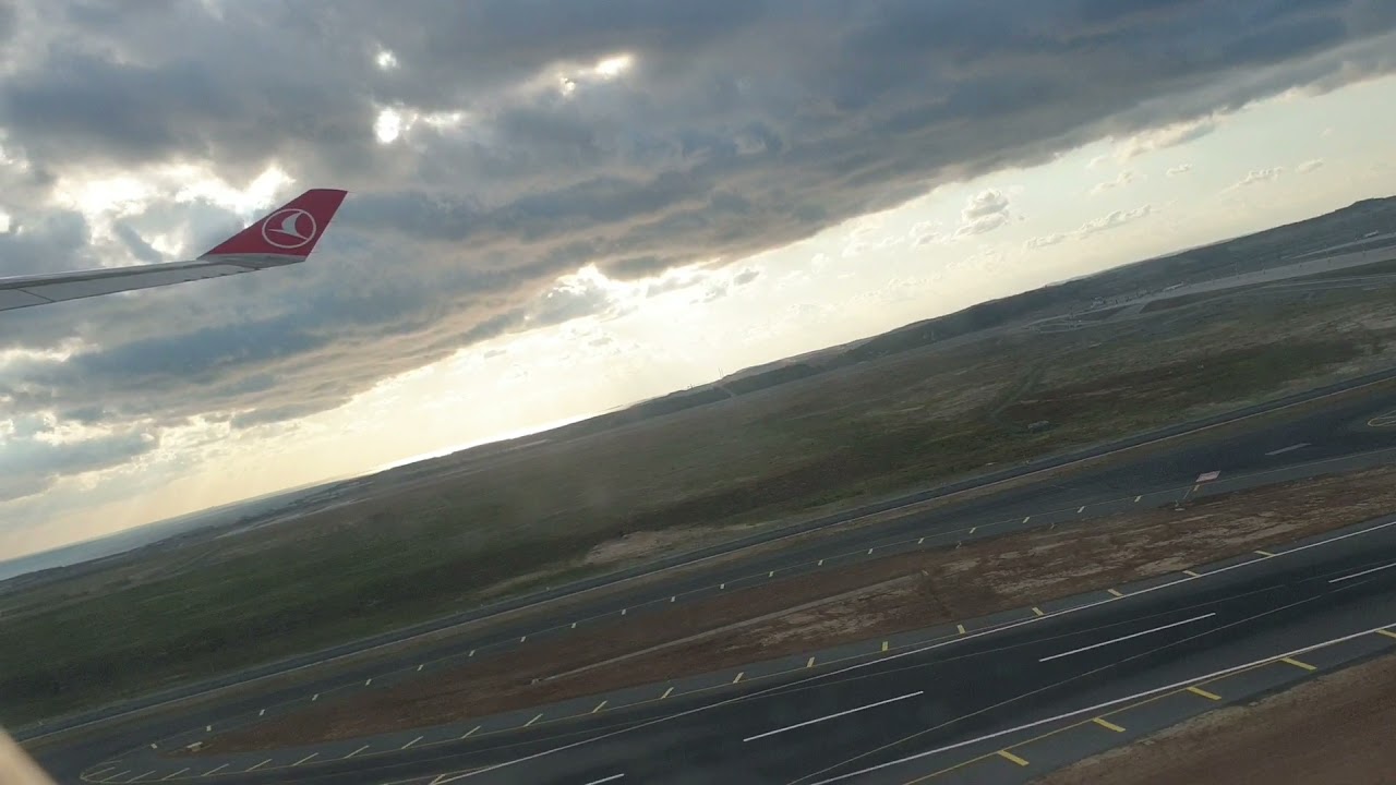 Flight Istanbul to Madrid, Turkish Airlines A330-300. August 2021