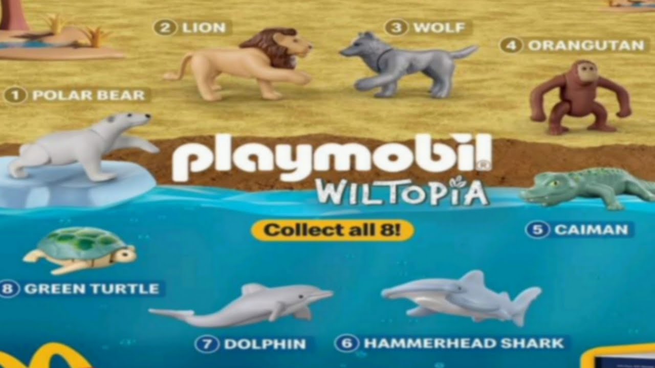 McDonald's Happy Meal | Playmobil Wiltopia | Unboxing