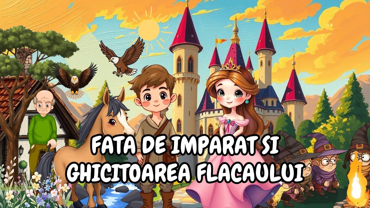 👑 Fata de Imparat si Ghicitoarea Flacaului | Povesti pentru copii | Basme | Povesti nemuritoare