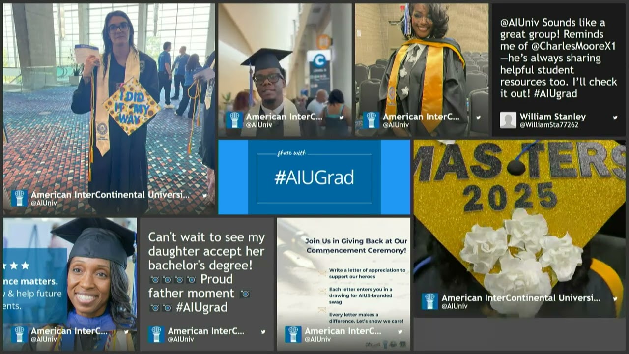 AIU I 2025 Evening Commencement Ceremony