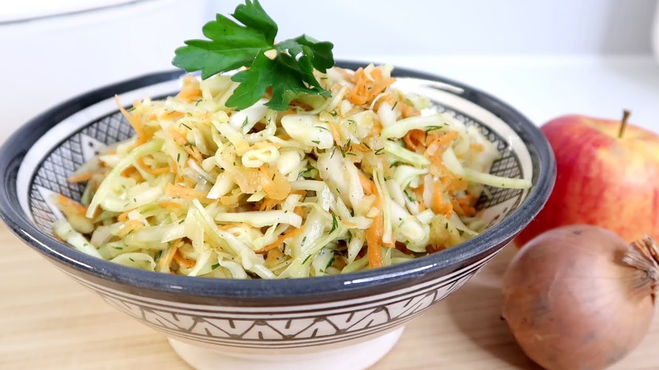 Polnischer Krautsalat | SUROWKA | Passt zu jeder Jahrezeit & ist MEGA LECKER !