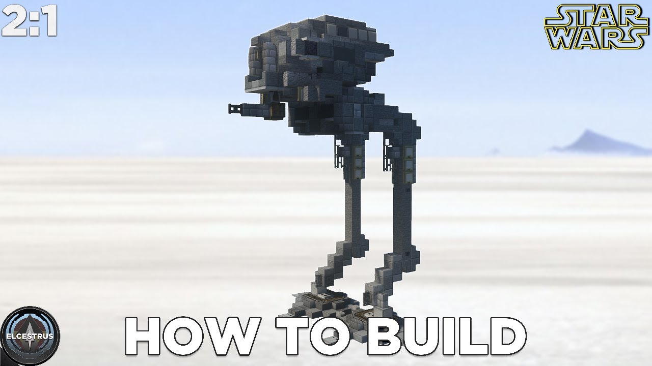 Imperial AT-DP | Minecraft Star Wars tutorial