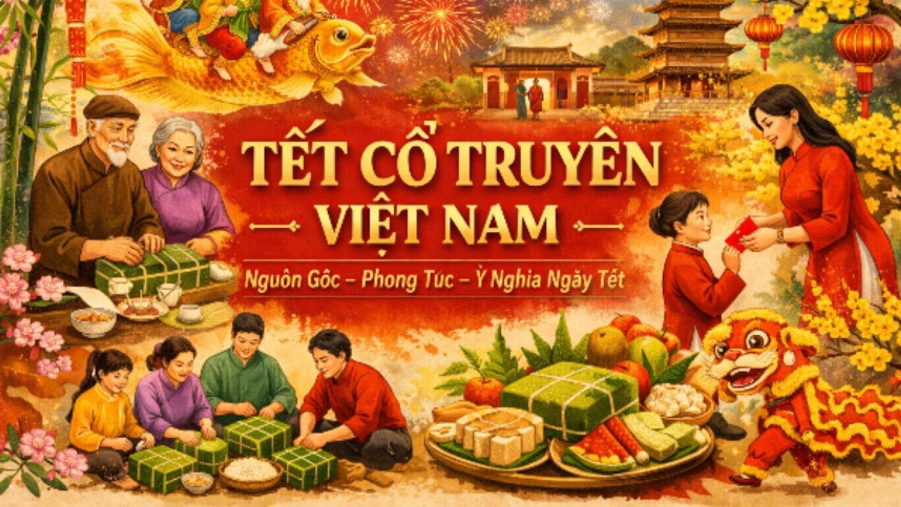 Ý NGHĨA TẾT VIỆT NAM | NGUỒN GỐC, PHONG TỤC & VĂN HÓA