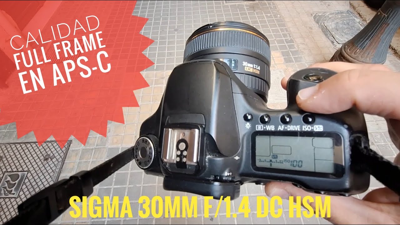 ¡Esta combinación te SORPRENDERÁ! Sigma 30mm + Canon 50D… realmente, ¿necesitas FULL FRAME?