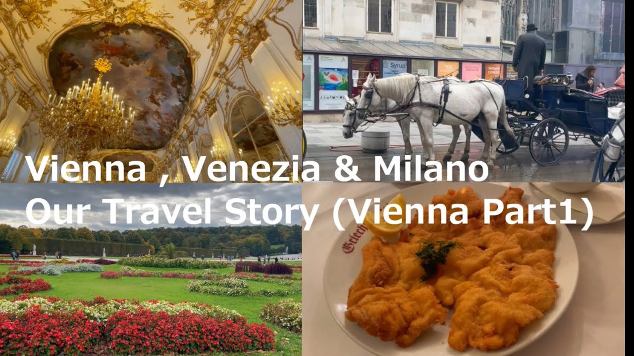 Vienna , Venezia & Milano　Our Travel Story (Vienna Part1)