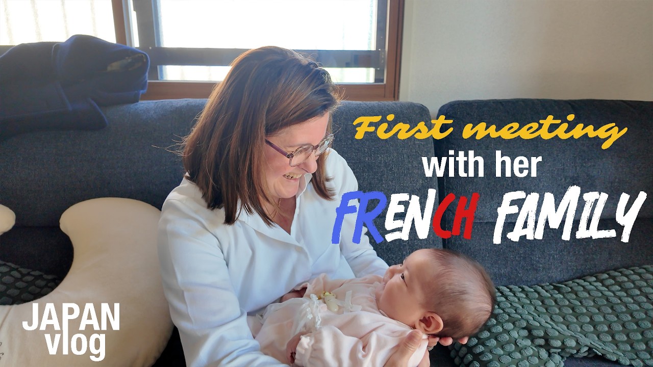 Our Edamame is meeting her French family for the first time !