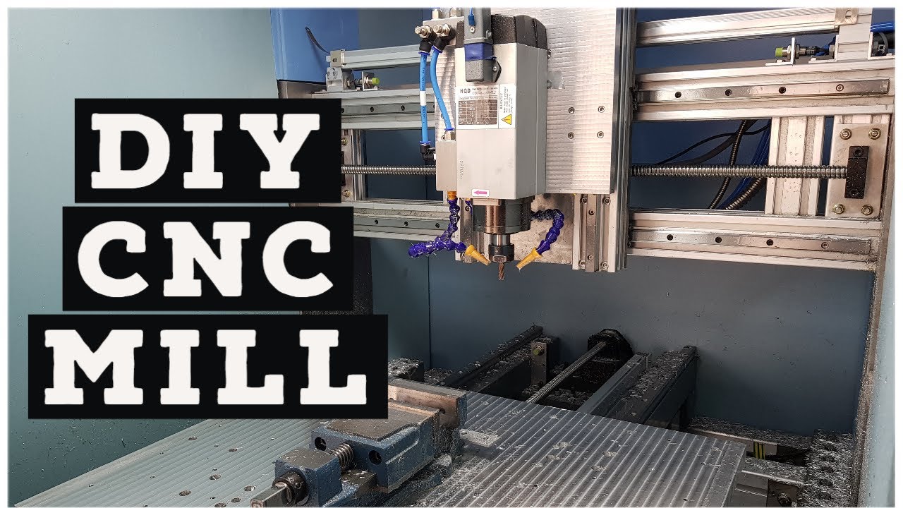 DIY CNC MILL fixed gantry type w/ linear encoder feedback + Accuracy test