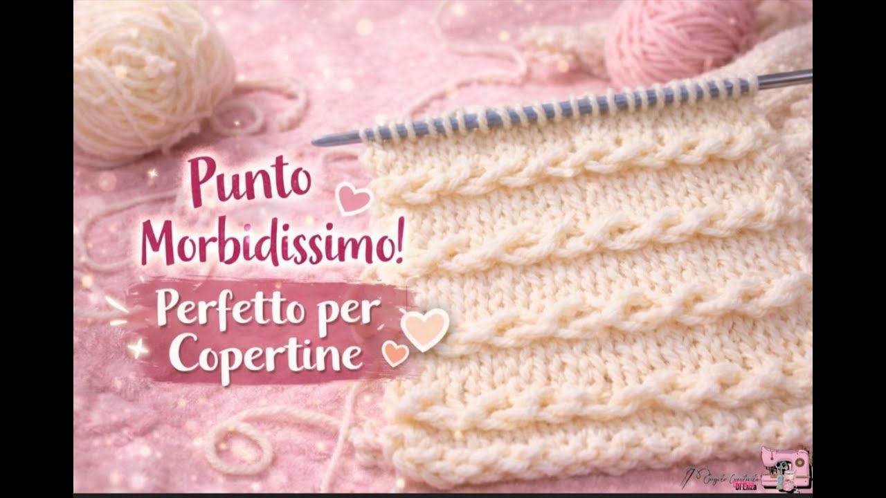 Quasto Punto ai Ferri è una Vera Coccola!!🧶😍