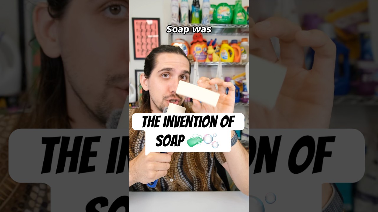 How Soap Was Invented #history #soap #laundry