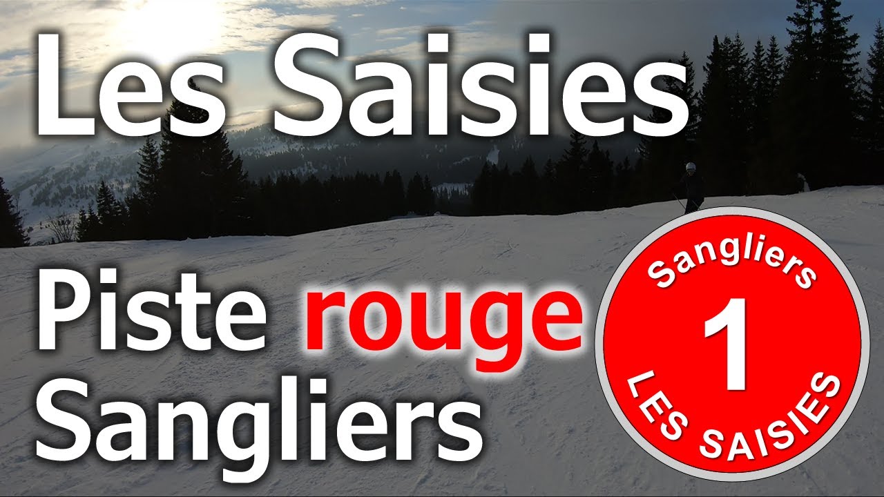 Les Saisies - Ski Alpin - Piste rouge 