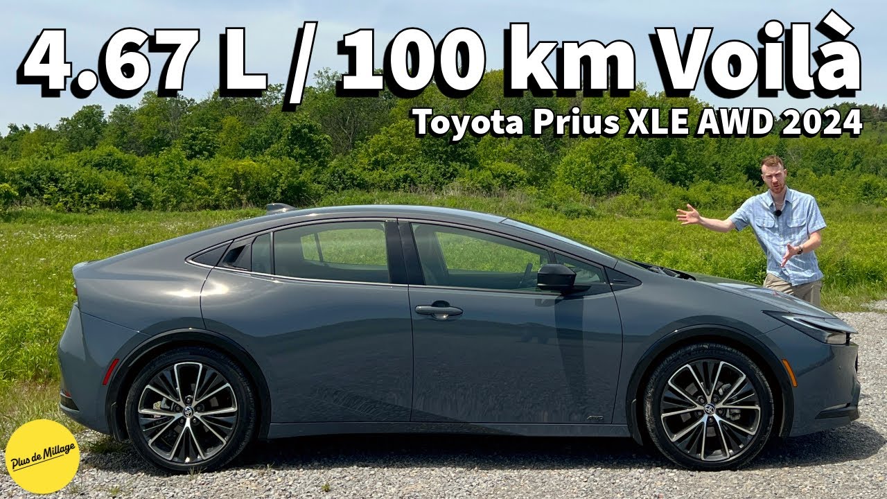 Prius XLE AWD 2024 - Test de consommation d'essence