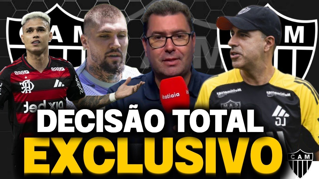 🚨 EXCLUSIVO: ATLÉTICO TENTA REFORÇO 🐔 DESCARTA RENATO GAÚCHO!🐔HULK COBRA ELENCO E GALO MUDA O RUMO