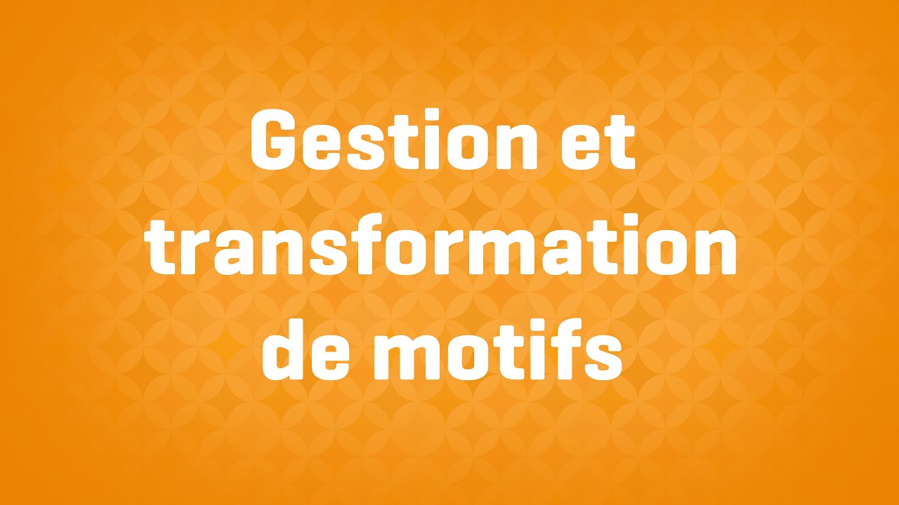 Gestion et transformation de motifs dans Illustrator