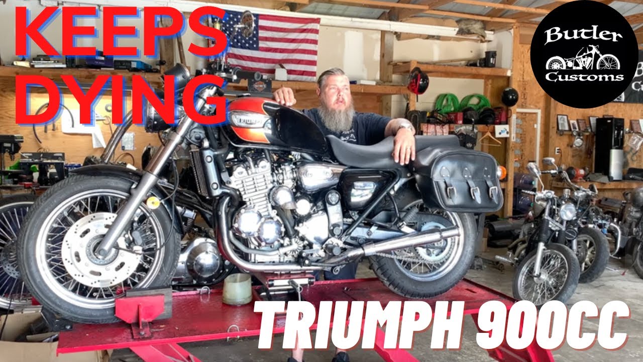 Triumph 900cc продолжает умирать