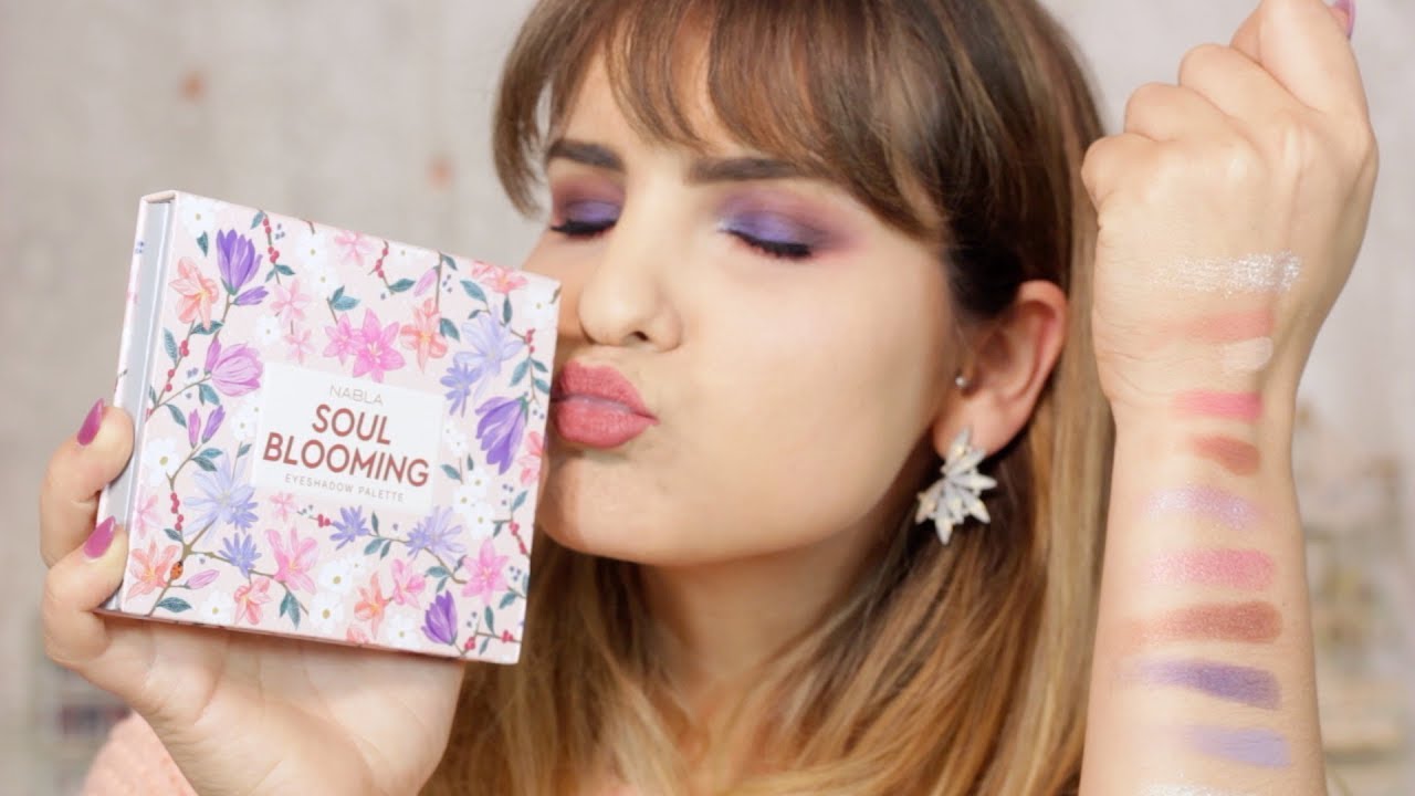 NABLA - Soul Blooming Eyeshadow Palette - TUTORIAL | Sara Ferreira