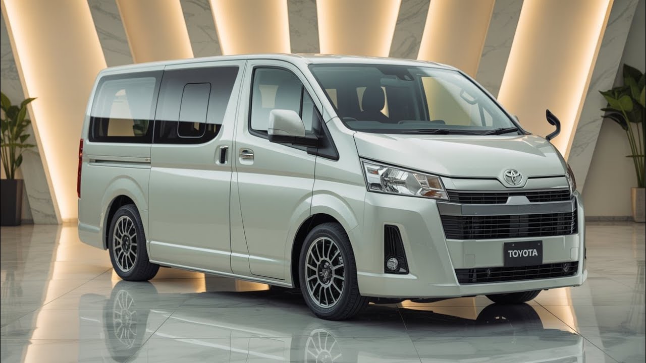 Toyota Hiace 2026 – Смелый новый дизайн и интеллектуальные функции!
