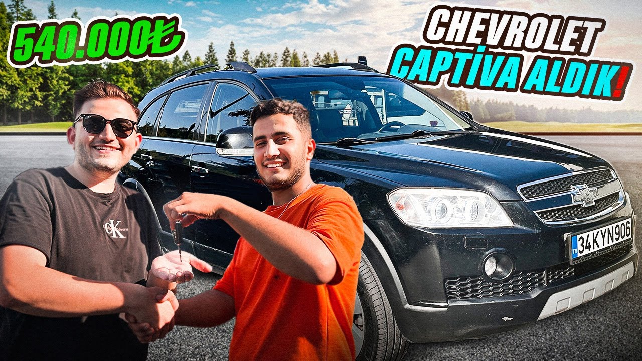 540.000 TL CHEVROLET CAPTİVA ALDIK !