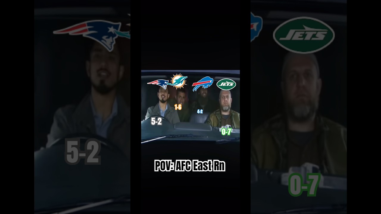 POV: The AFC East Right Now. #nfl #nflteam #afceast #meme