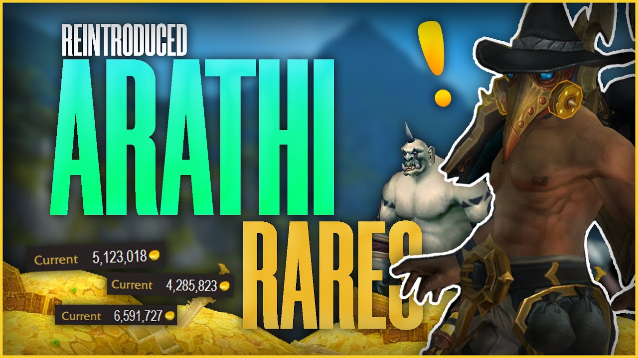 Make MILLIONS with REINTRODUCED Arathi Highlands Rares | World of Warcraft Gold Farming