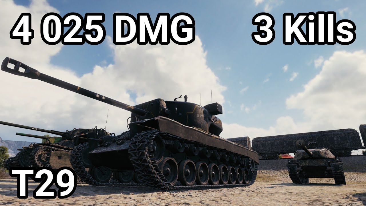 UNBREAKABLE T29! 4K Damage & 3.8K Blocked