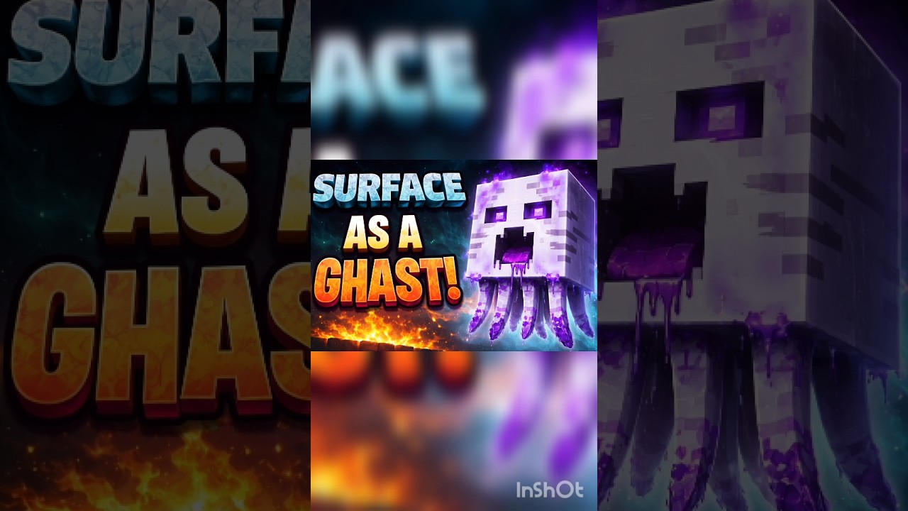 SURFACE on the surface… but a GHAST inside 😱🔥