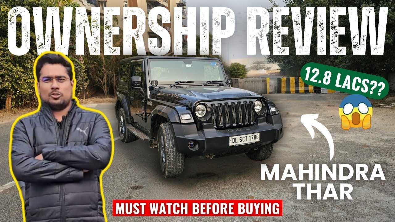 Mahindra Thar Review | 4X4 Petrol Manual - Cheapest & Fastest Power packed Real Off-Road SUV