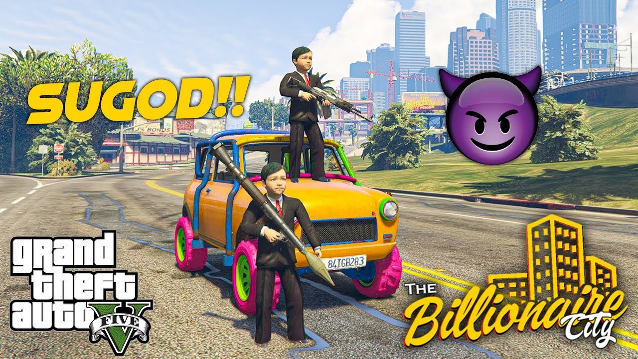 Baby GANG Sinugod ang Billionaire City!! (Police Carchase) | Gta 5 Roleplay