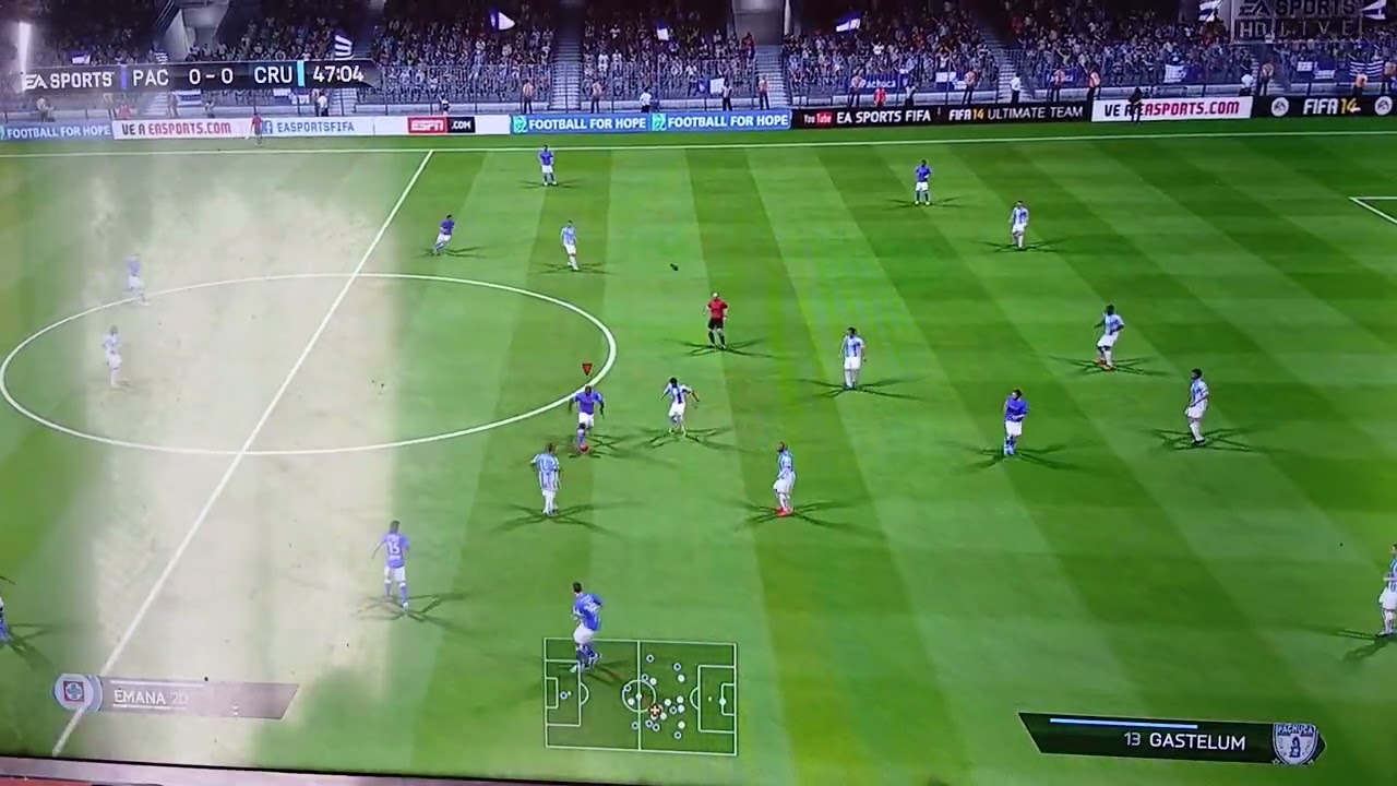 Pachuca 1×2 Cruz Azul J.4 Apertura 2098 FIFA 14 PS4
