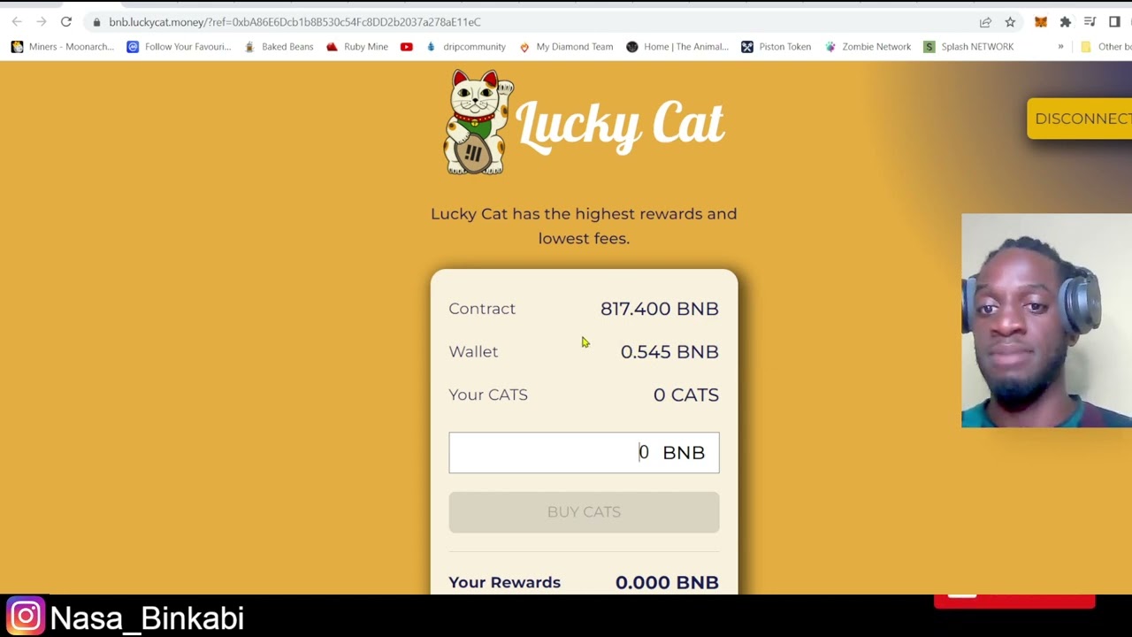 Lucky Cat - paying 8% daily 😱with only 1% buy and sell fee |🚀Will it MOON?!?