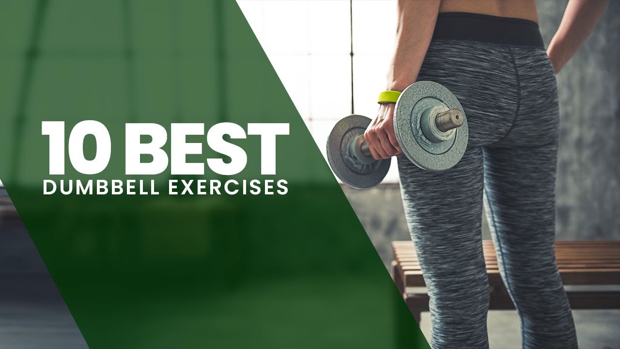 10 Best DUMBBELL EXERCISES For Women (Full Body Workout)