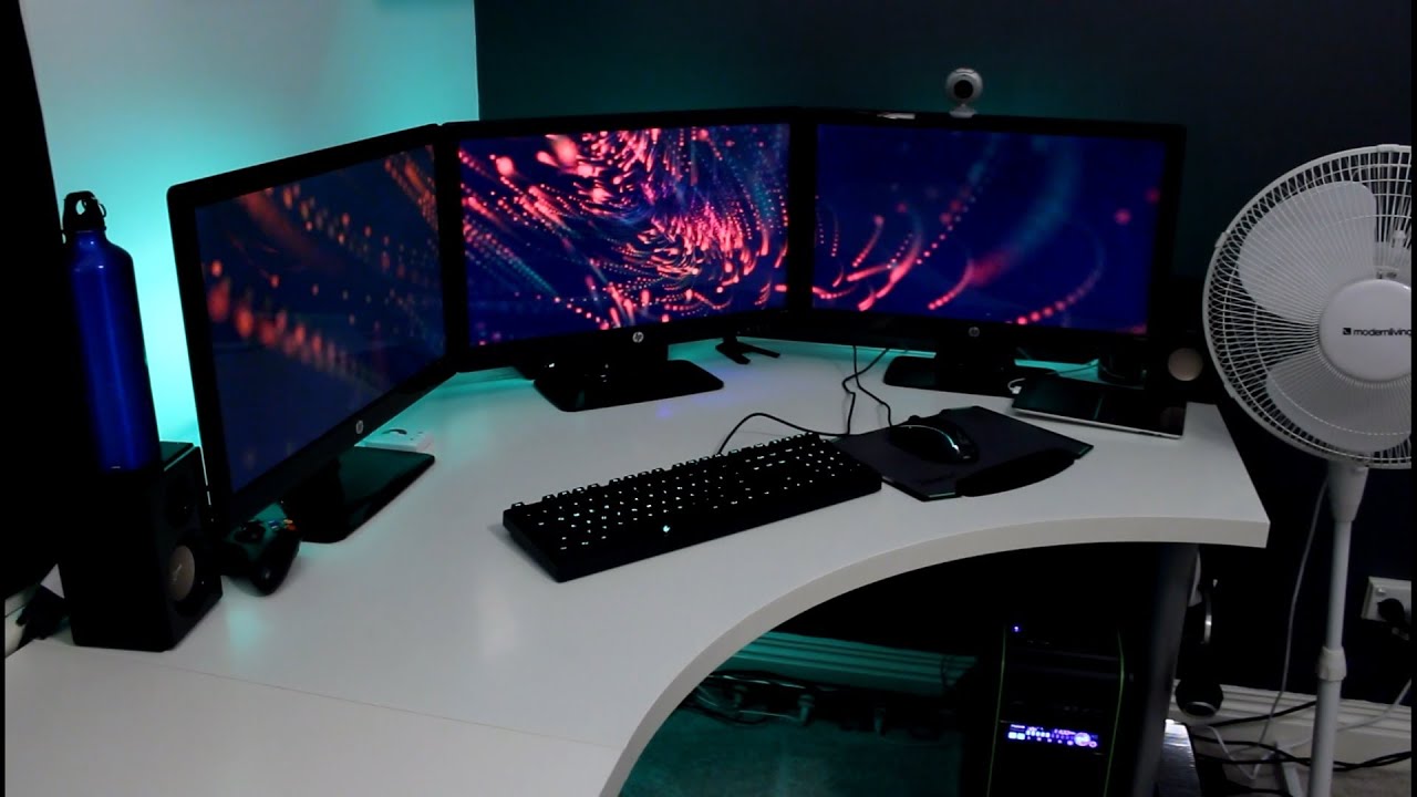 Gaming Desk & Room Tour - Early 2013