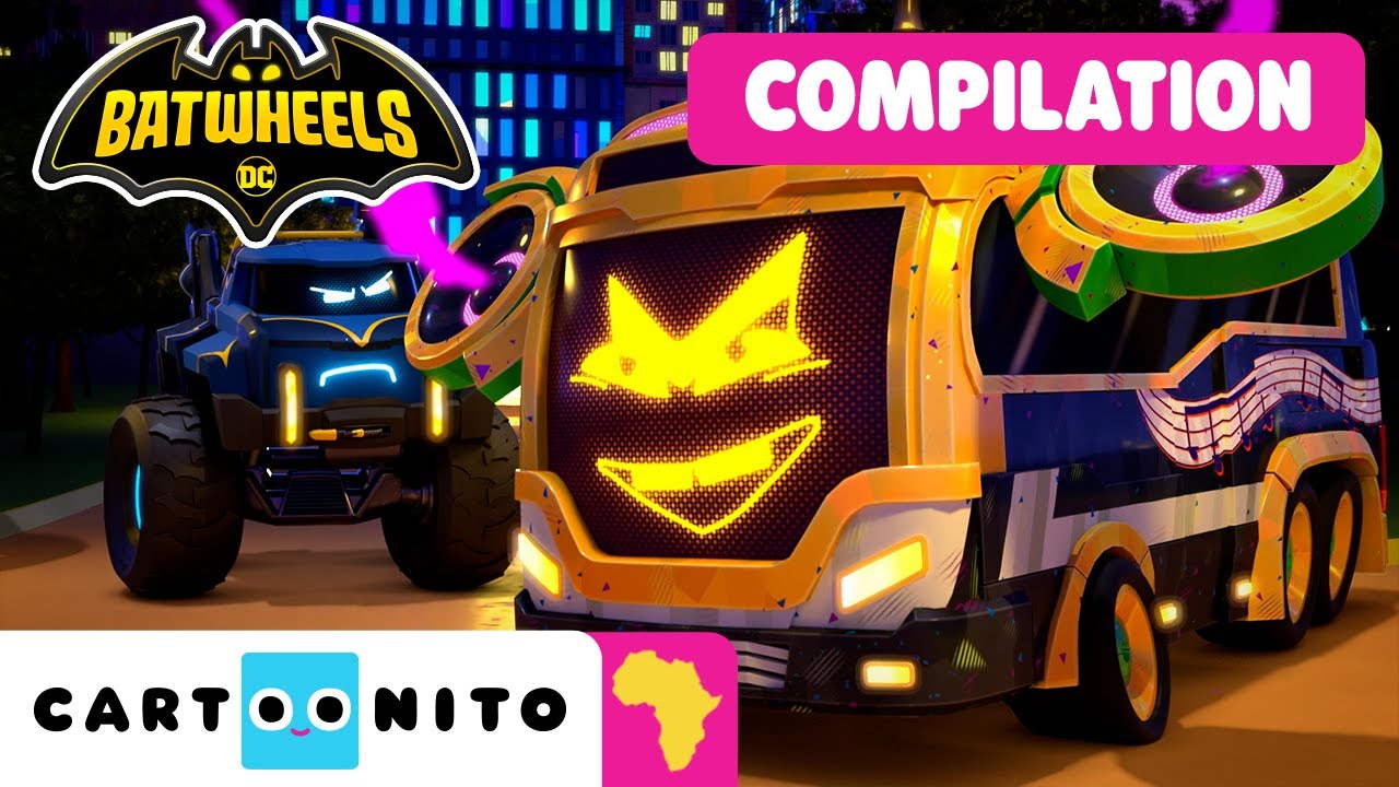 Best Baddies Moments | Batwheels Compilation | Cartoonito Africa