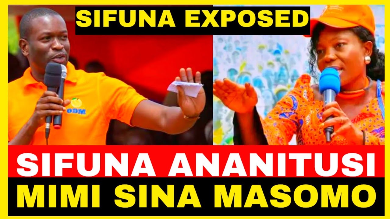 SIFUNA  EXPOSED!!ANANITUSI SIJASOMA!!CATHARENE OMANYO IN TEARS