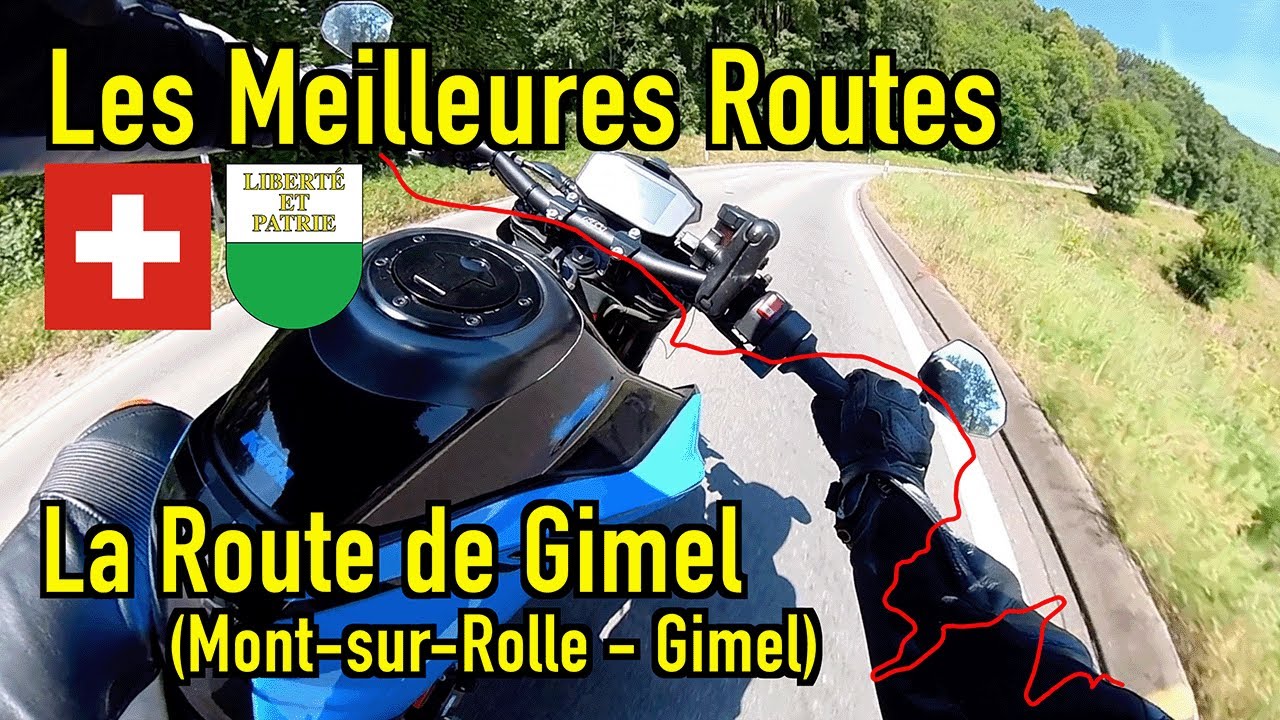 Les meilleures routes à moto - Ep. 13 - La Route de Gimel (Mont-sur-Rolle - Gimel)