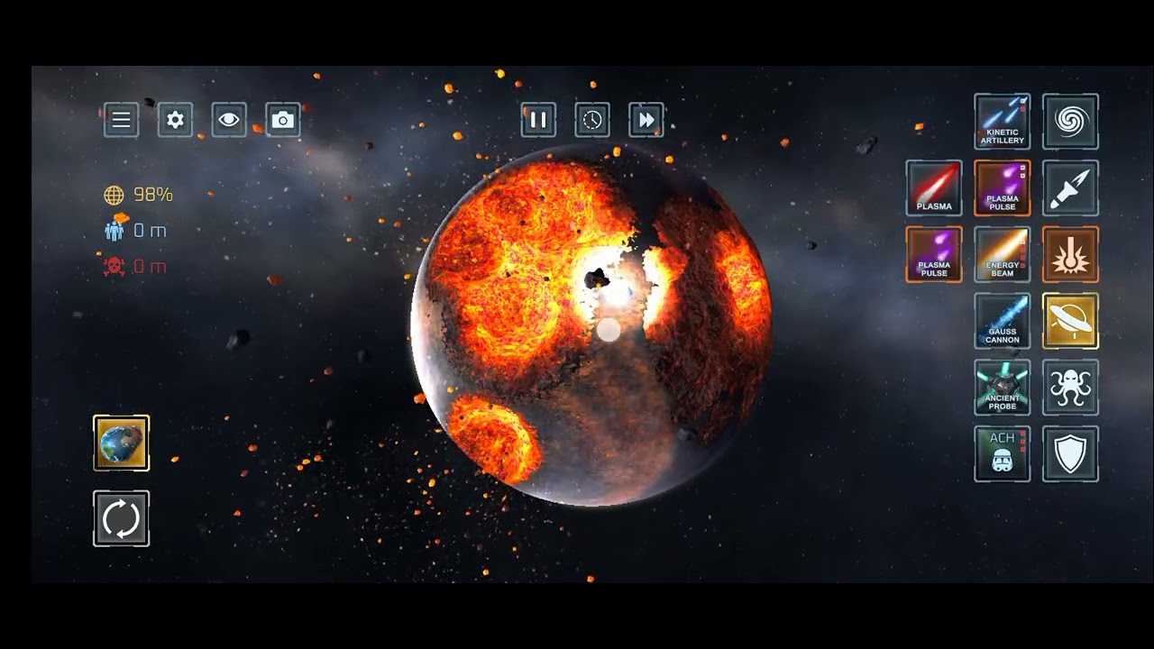 My challenge is to destroy all the planet in SOLAR SMASH (@Legend_Of_Games48)