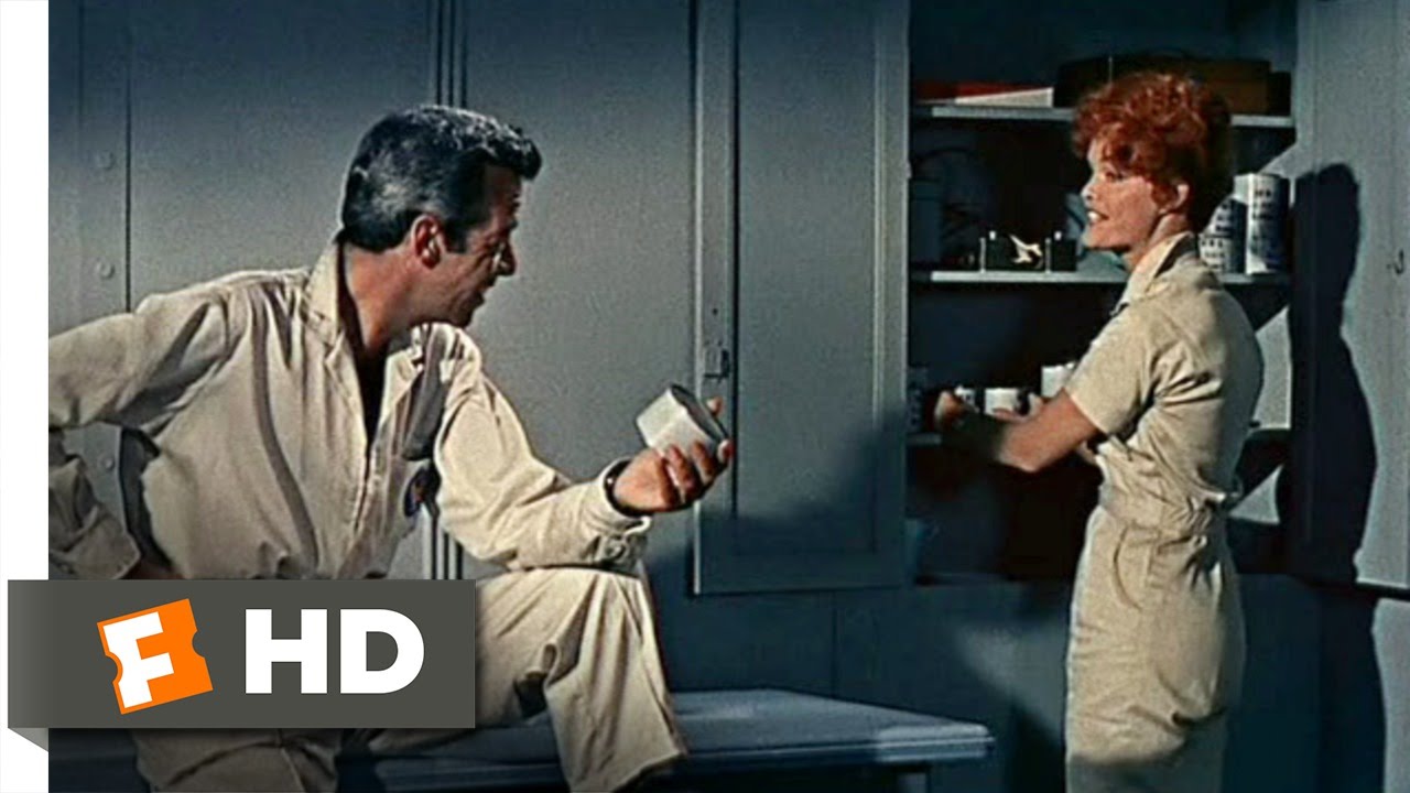 The Angry Red Planet (3/10) Movie CLIP - Flirting All the Way to Mars (1959) HD