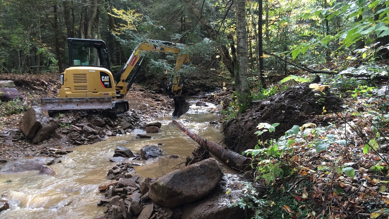 Cherry River Stream Project Improves Trout Habitat (2016)