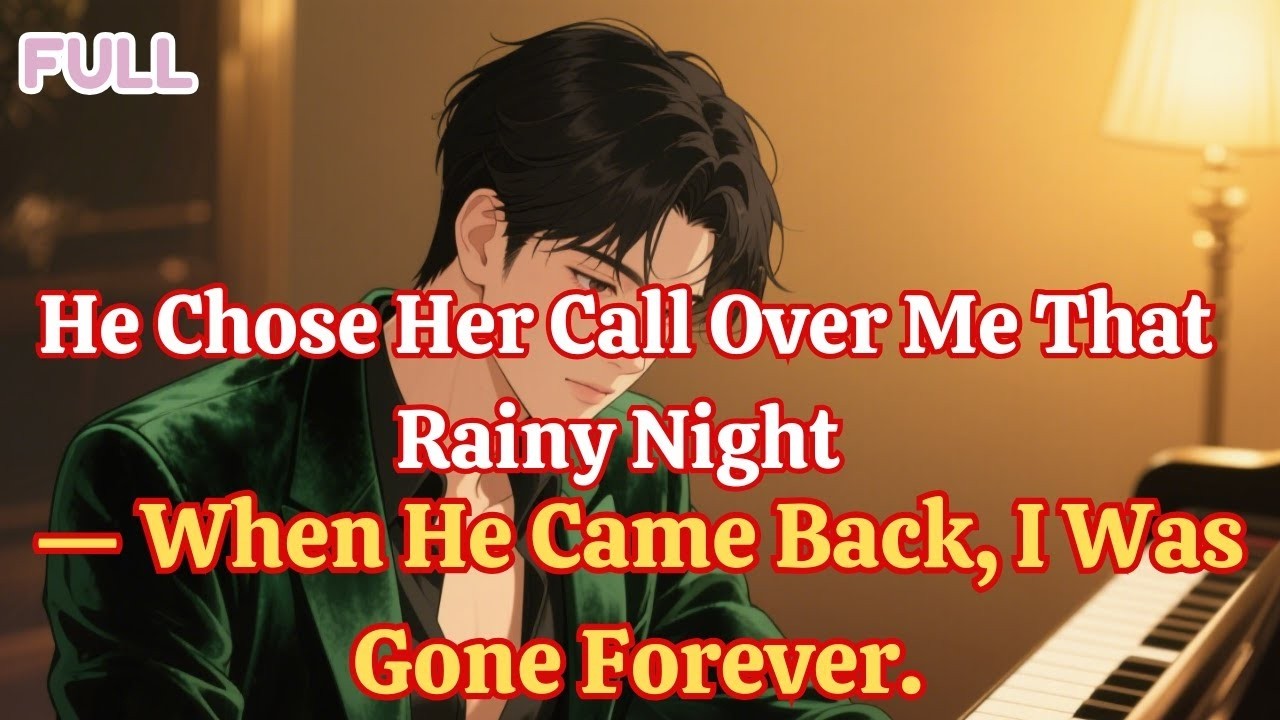 He Chose Her Call Over Me That Rainy Night — When He Came Back, I Was Gone Forever