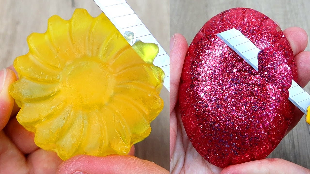 Relaxing Soap Cutting ASMR. Satisfying Soap and lipstick cutting. Corte de jabón - 994