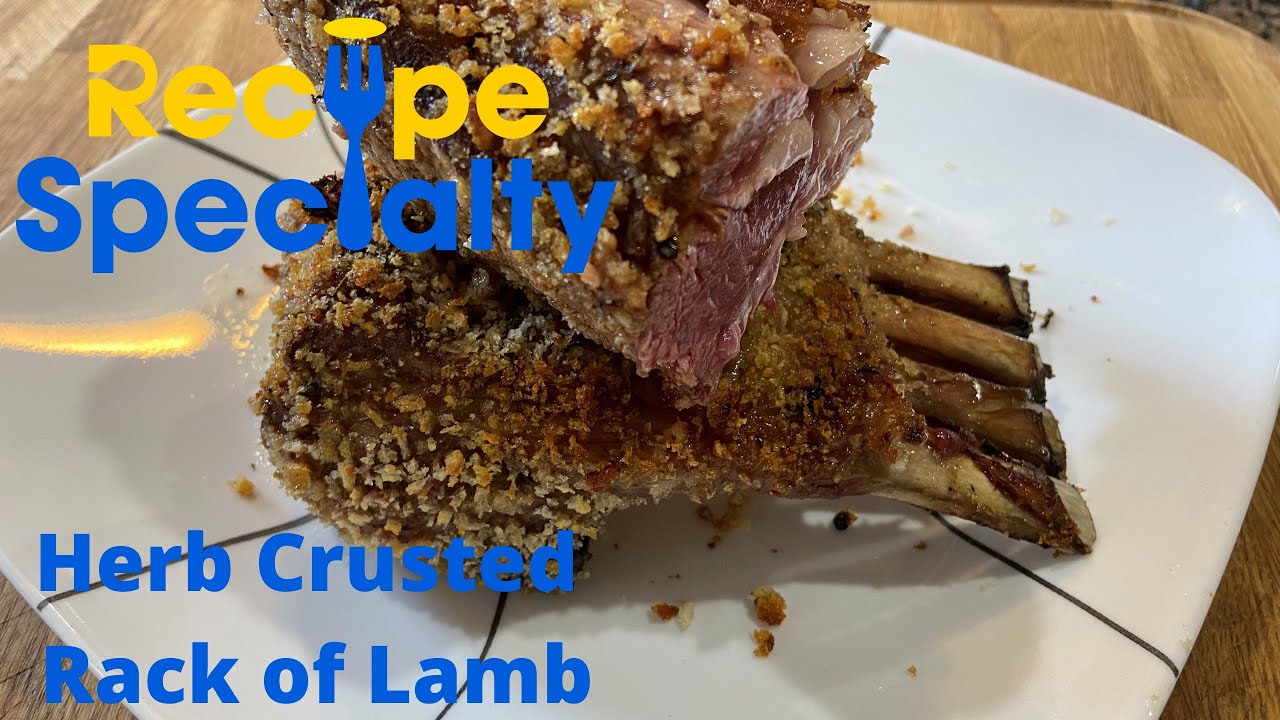 Herb Crusted Rack of Lamb | Elegant but Approachable