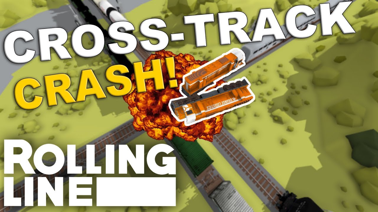 T-BONE CRASH! - Симулятор игрушечного поезда Rolling Line VR - Карта