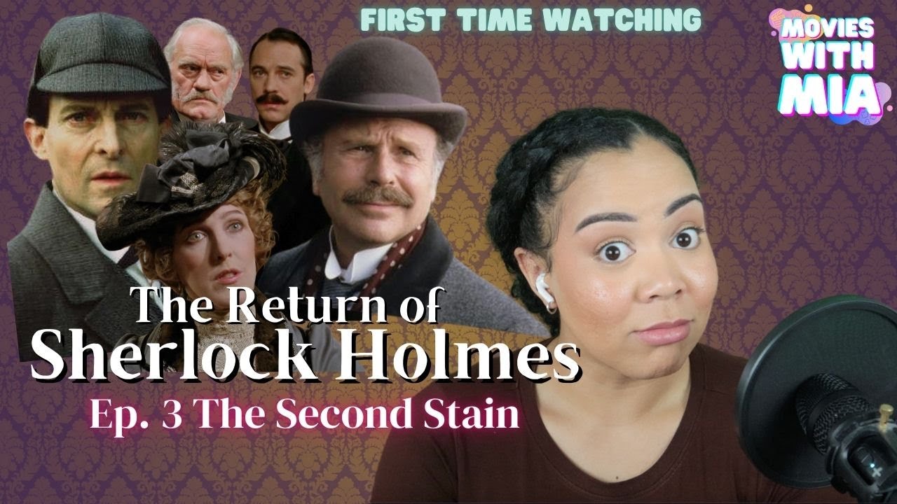 Who stole the blue letter in *THE SECOND STAIN* (1986) first time watching | SHERLOCK