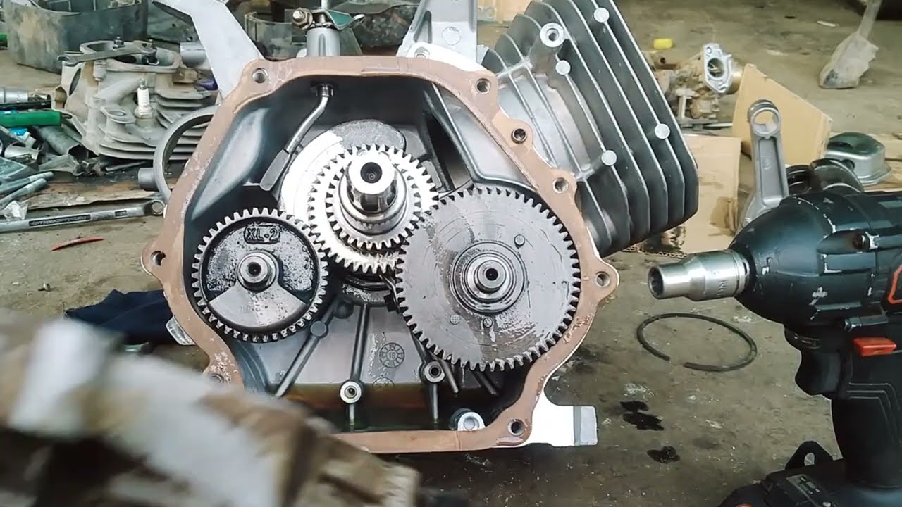 petrol generator crankshaft piston fitting