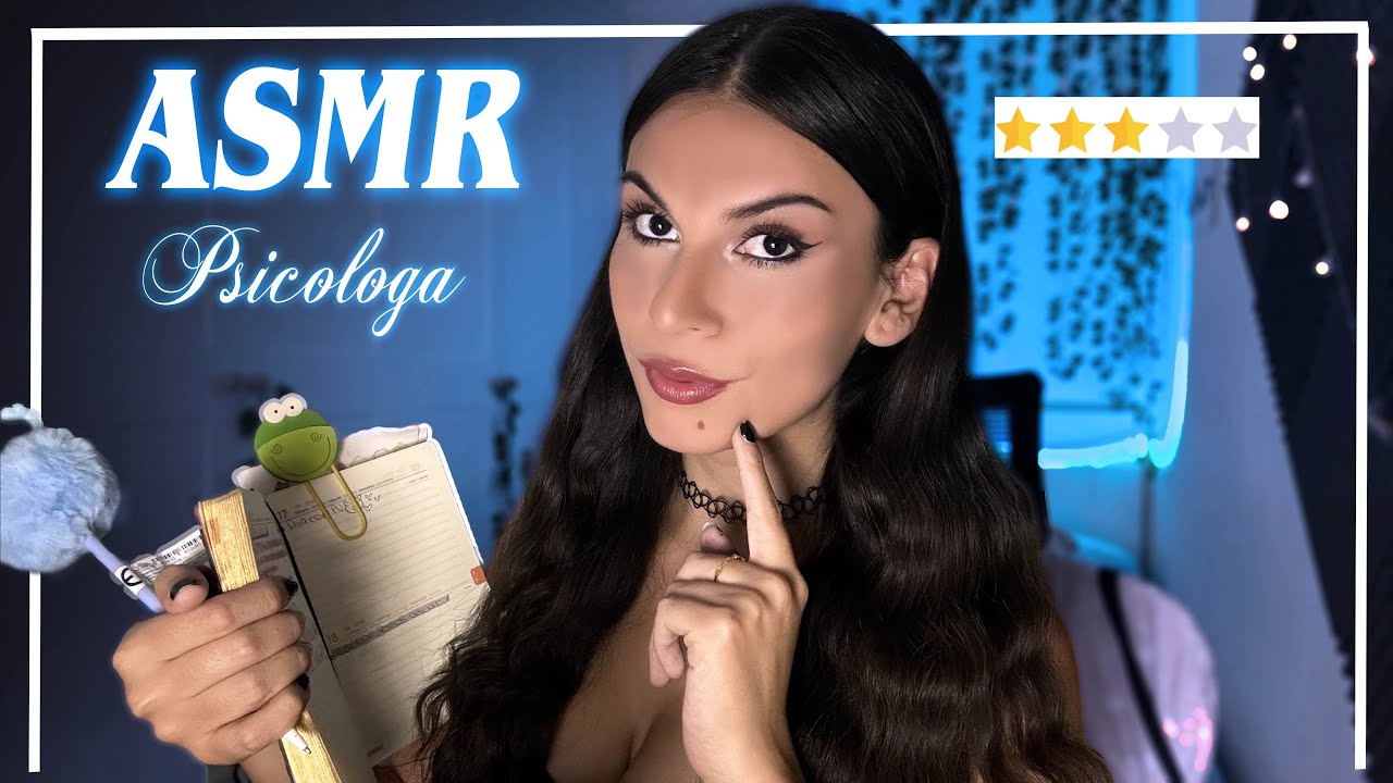 Roleplay PSICÓLOGA DESAGRADABLE pero RELAJANTE | asmr español