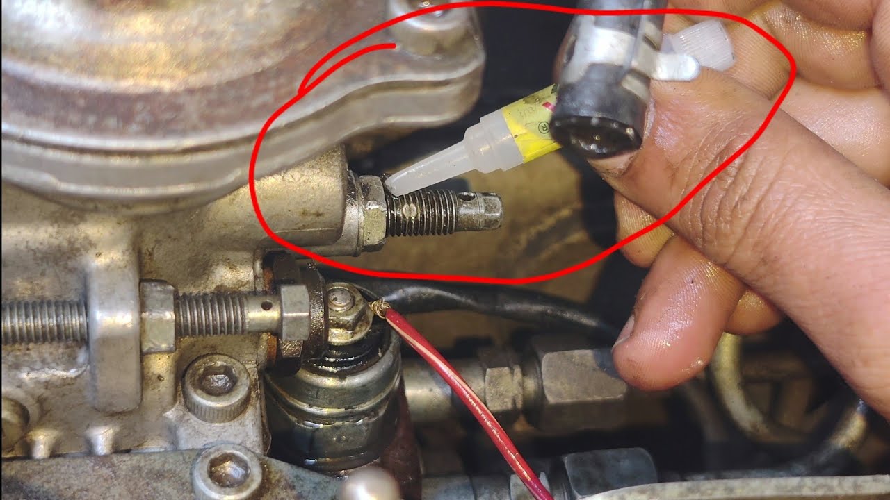 how to diesel pump fuel leaking easy solution ve diesel pump 